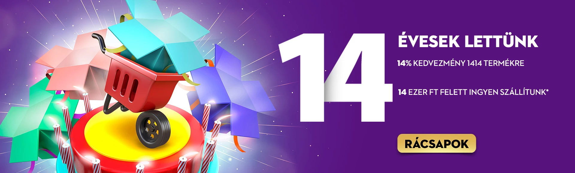 Születésnapi akció a VasMűszakiBolt.hu-n!