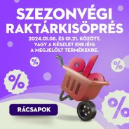 Szezonvégi raktárkisöprés