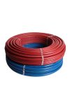 20*2-6mm ötrétegű cső szigetelt piros HENCO 50m