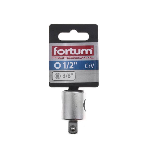 FORTUM adapter hosszabbító szárhoz 3/8", 1/2" belső lyukkal