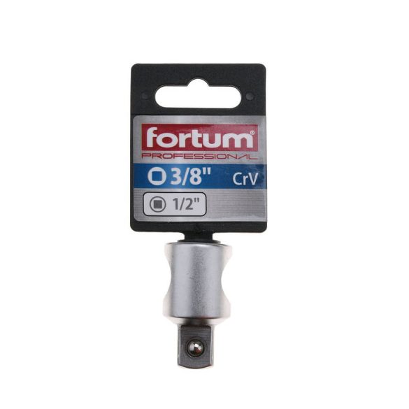 FORTUM adapter hosszabbító szárhoz 1/2", 3/8" belső lyukkal
