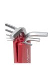 FORTUM imbuszkulcs készlet gömbfejes 9 részes 1,5-10mm