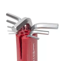 FORTUM imbuszkulcs készlet gömbfejes 9 részes 1,5-10mm