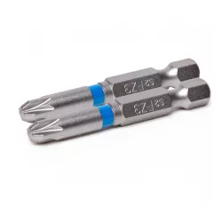 FORTUM behajtóhegy PZ3*50mm (2 darab)