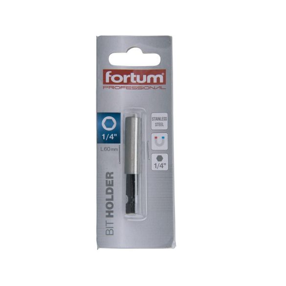 FORTUM bittartó szár mágneses 1/4" 60mm