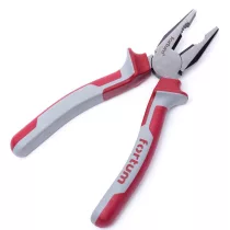 FORTUM kombinált fogó gumírozott 180mm
