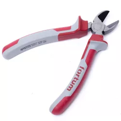 FORTUM oldalcsípő fogó gumírozott 160mm
