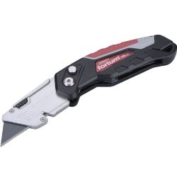 FORTUM PVC vágó kés összecsukható trapézpengés 19mm