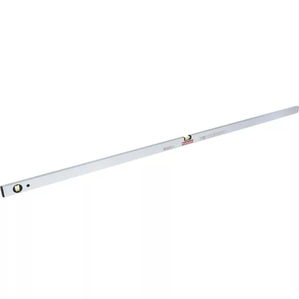 FORTUM vízmérték 2000mm 0,5mm/m pontosság