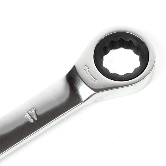 17mm csillag-villáskulcs racsnis