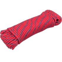 Fonatolt kötél piros 6 PP 20m