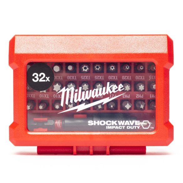 32 darabos bitkészlet Milwaukee