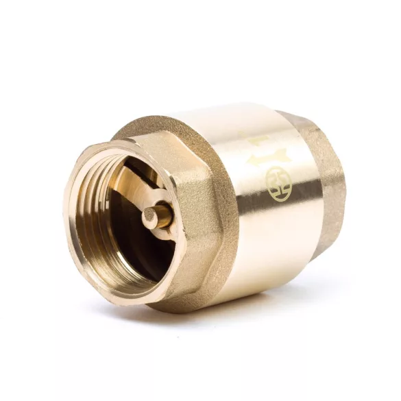 1" visszacsapó szelep réz csappantyúval