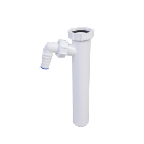 Kötőcső mosógép csatlakozóval 260mm hosszú 40mm