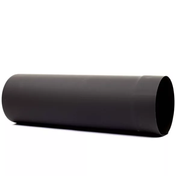 105 füstcső fekete (40cm)