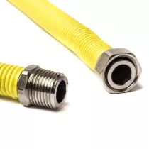 1/2"-1/2" 75cm-150cm nyújtható flexibilis gáz bekötőcső KB – VasMuszakiBolt.hu