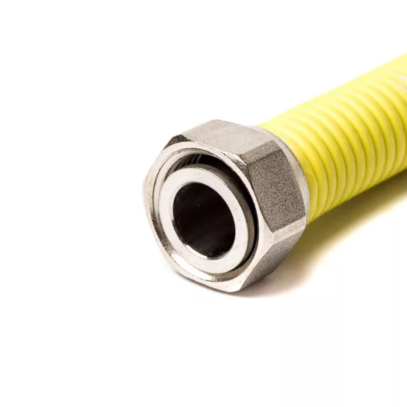 1/2"-1/2" 75cm-150cm nyújtható flexibilis gáz bekötőcső KB – VasMuszakiBolt.hu