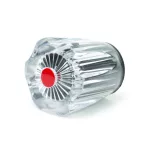 Csapfogantyú kristály 1/2" ricnis piros