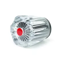 Csapfogantyú kristály 3/8" ricnis piros
