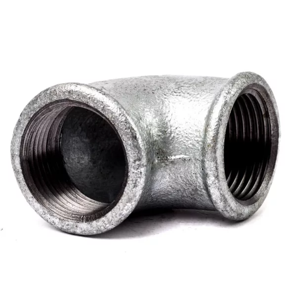 3/4" BB könyök horganyzott, 3/4"-os horganyzott BB menetes könyök – VasMuszakiBolt.hu