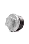 3/4" dugó horganyzott, 3/4" horganyzott dugó – DN20-as – VasMuszakiBolt.hu