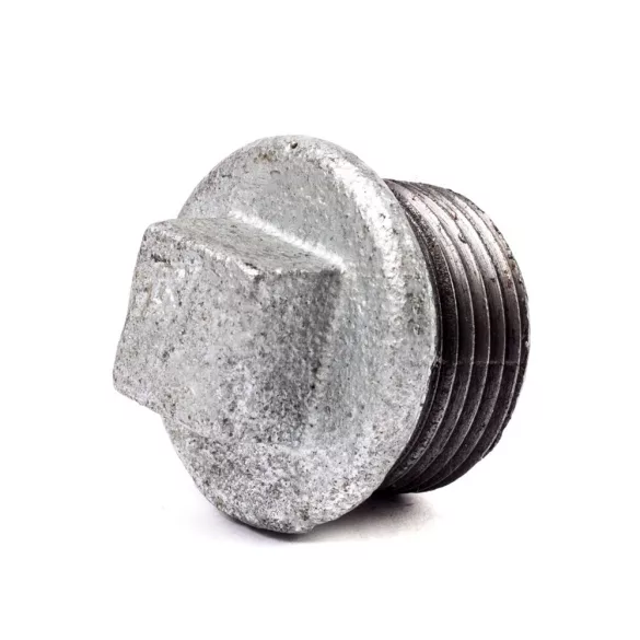 5/4" dugó horganyzott, 5/4" horganyzott dugó – DN32-es – VasMuszakiBolt.hu