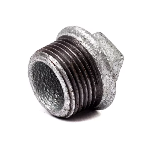 6/4" dugó horganyzott, 6/4" horganyzott dugó – DN40-es – VasMuszakiBolt.hu