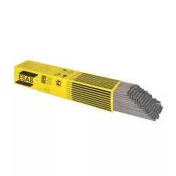 ESAB OK46.16 2,5*350mm elektróda rutilos (2,4 kg), Minden pozícióban kiváló hegesztés: ESAB OK 46 – VasMuszakiBolt.hu