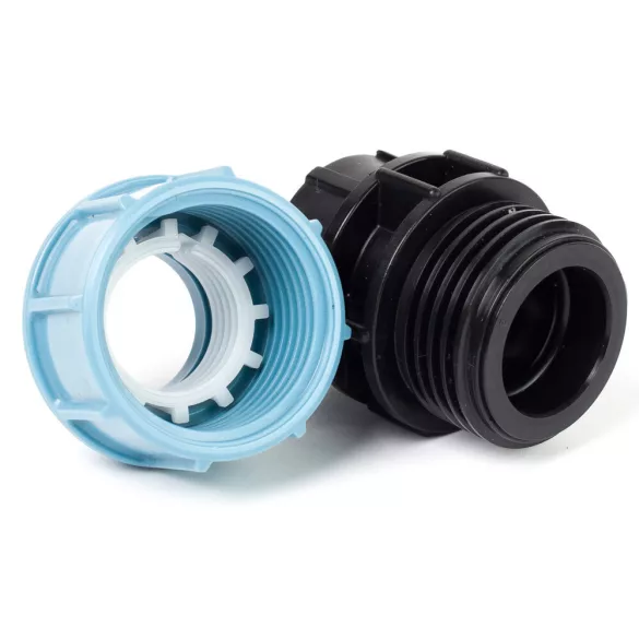 25-3/4" csatlakozó idom BM KPE UNIDELTA, 25-3/4" KPE csatlakozó idom BM UNIDELTA – EU-szabványos – VasMuszakiBolt.hu