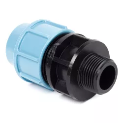 25-3/4" csatlakozó idom KM KPE UNIDELTA, 25-3/4" KPE csatlakozó idom KM UNIDELTA – EU-szabványos – VasMuszakiBolt.hu