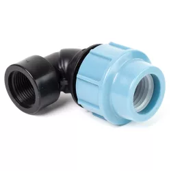 32-1" könyök BM KPE UNIDELTA, 32-1" KPE könyök BM UNIDELTA – 90°-os – VasMuszakiBolt.hu