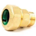 25-3/4" csatlakozó idom KM KPE réz