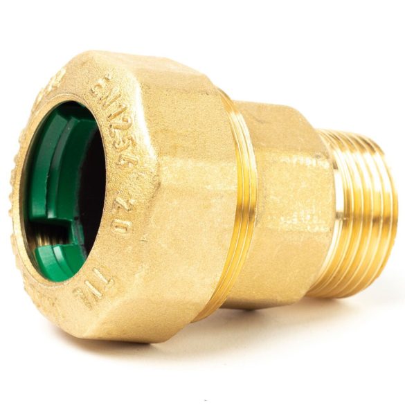 25-3/4" csatlakozó idom KM KPE réz