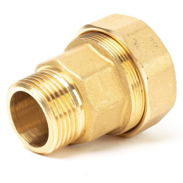 25-3/4" csatlakozó idom KM KPE réz