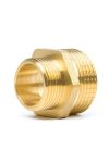 1/2"-3/8" közcsavar szűkített réz