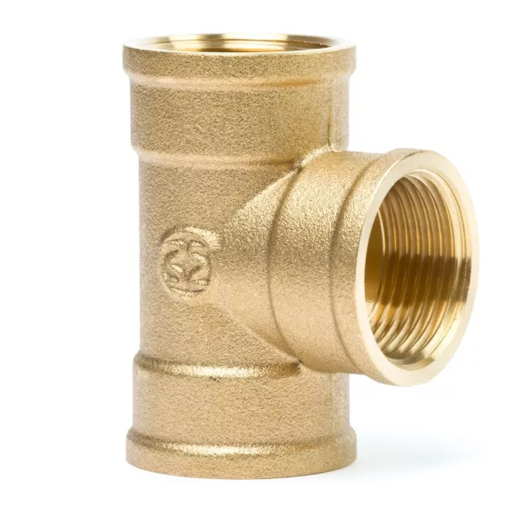 1/2" T idom réz