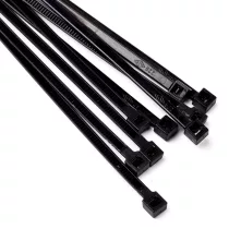 360*7,5mm kábelkötegelő fekete
