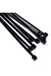 200*3,6mm kábelkötegelő fekete