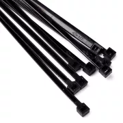 200*4,8mm kábelkötegelő fekete