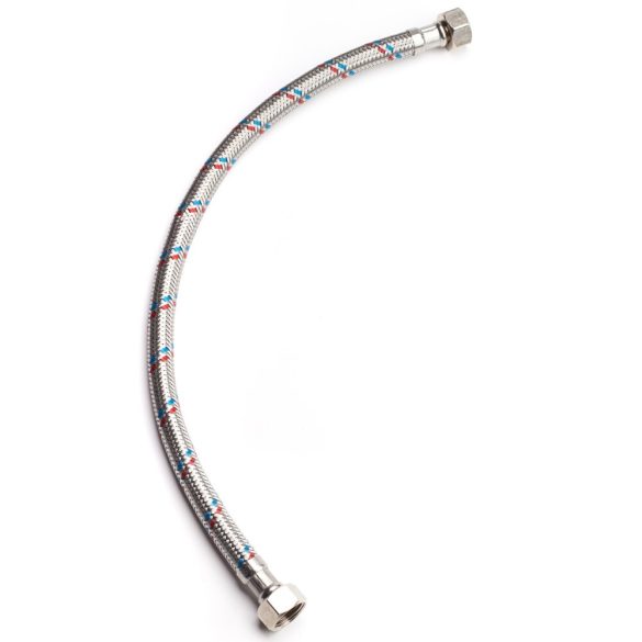 1/2"-1/2" 15cm flexibilis bekötőcső BB