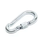 8*80mm tűzoltókarabíner csavarbiztosítással