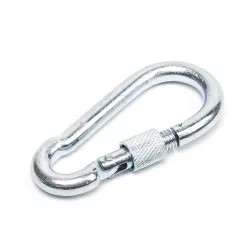 8*80mm tűzoltókarabíner csavarbiztosítással