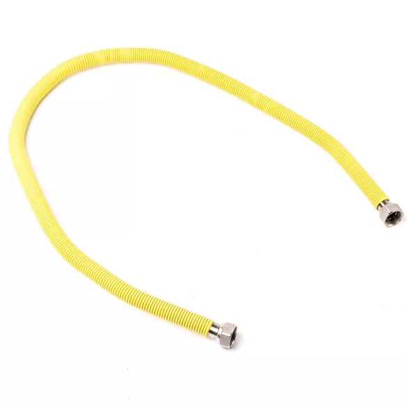 3/4"-3/4" 50cm-100cm nyújtható flexibilis gáz bekötőcső BB – VasMuszakiBolt.hu