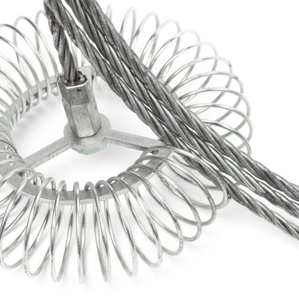 Kéménykefe 5m rugós acél fejjel (140mm)