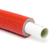 16*2-6mm ötrétegű cső szigetelt piros HENCO