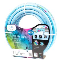 3/4" csavarodásmentes 5 rétegű locsolótömlő WHITE LINE