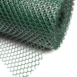 100cm baromfirács műanyag zöld 20*20mm