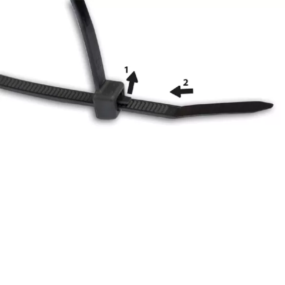 100*3,6mm kábelkötegelő zöld