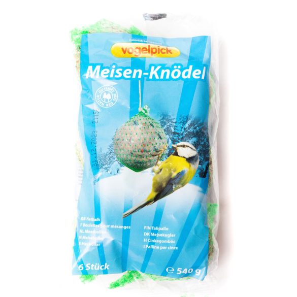 Madáreleség cinkegombóc 6db-os