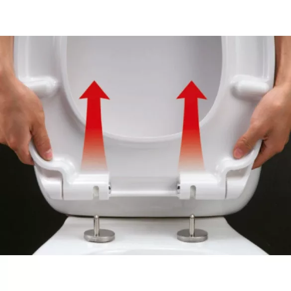 WC ülőke Duroplast  lecsapódásmentes zsanérral